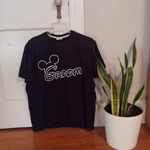 Disney Bride and Groom shirts